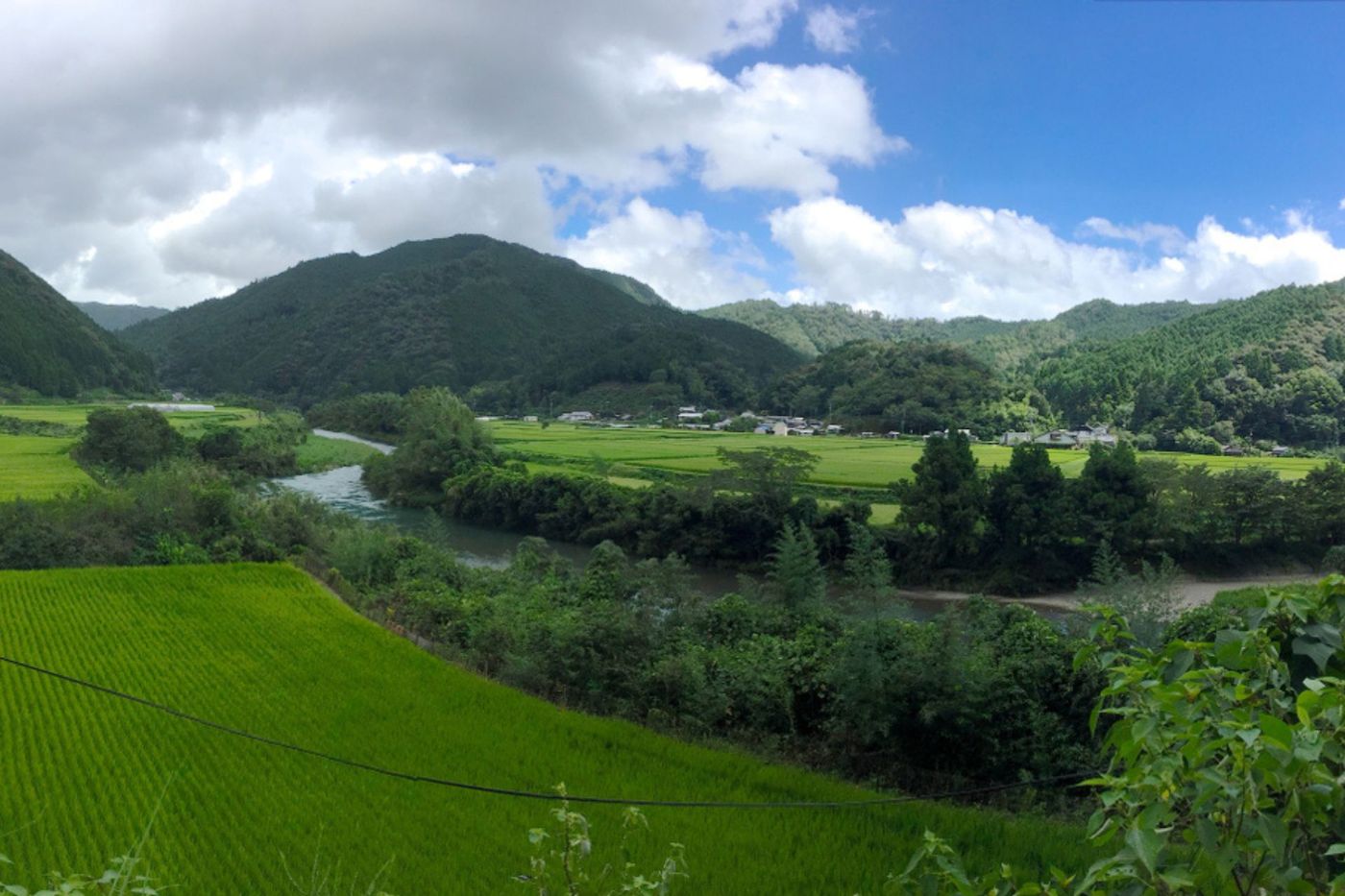Nakatosa area on Shikoku Island, Japan,